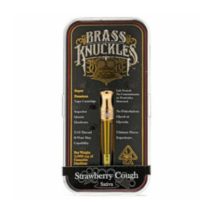 Buy Brass Knuckle – Strawberry Cough Cartridge Online UK